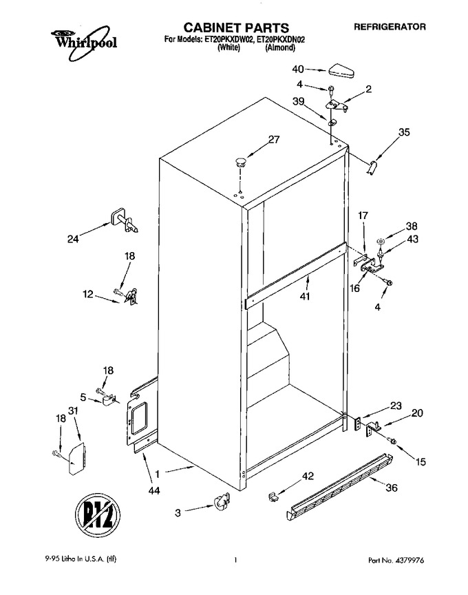 Diagram for ET20PKXDW02