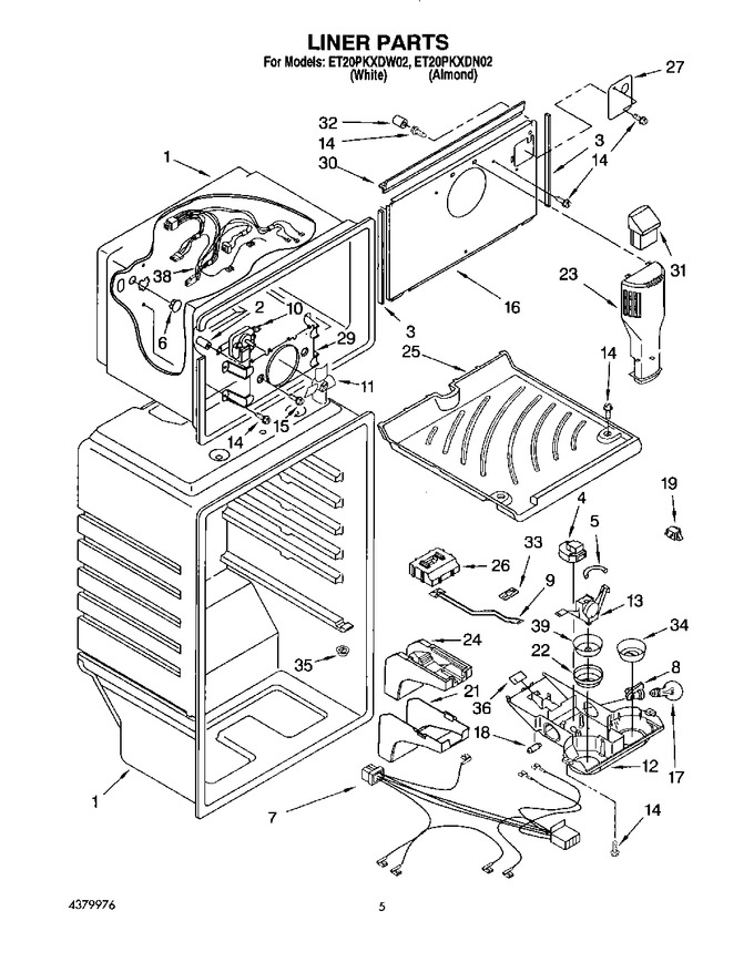 Diagram for ET20PKXDW02