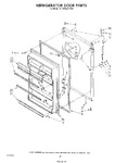 Diagram for 08 - Refrigerator Door , Lit/optional