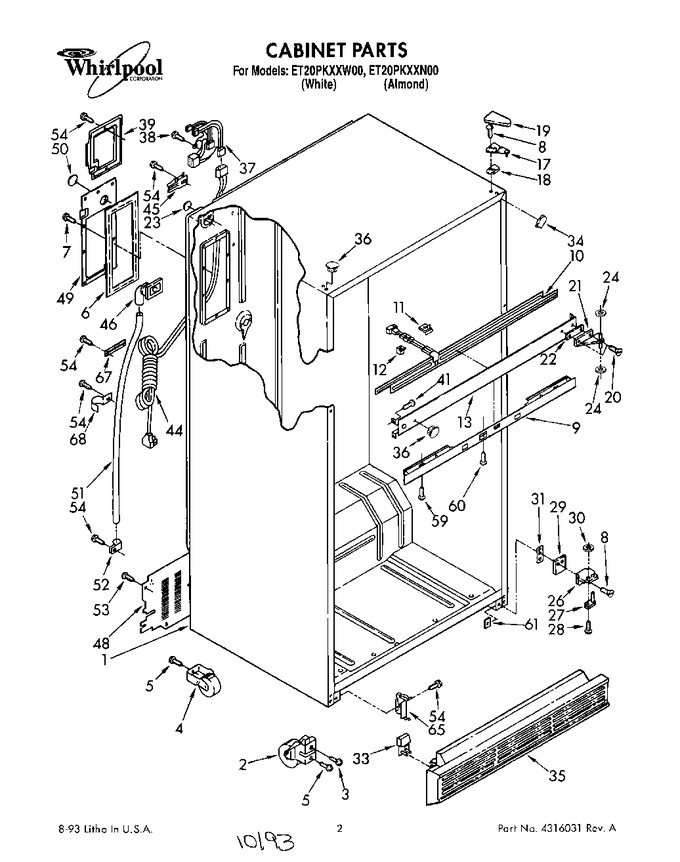 Diagram for ET20PKXXW00