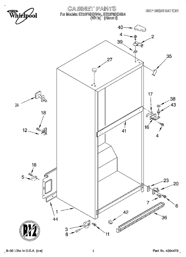 Diagram for ET20PMXDW04