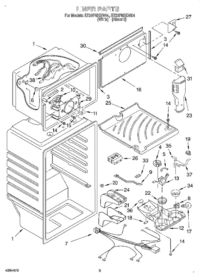 Diagram for ET20PMXDW04