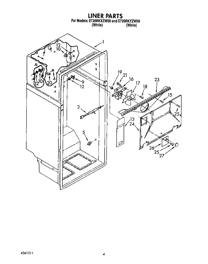 Diagram for ET20RKXZW00