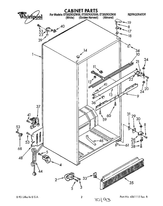 Diagram for ET20ZKXZW00