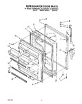 Diagram for 08 - Refrigerator Door, Lit/optional