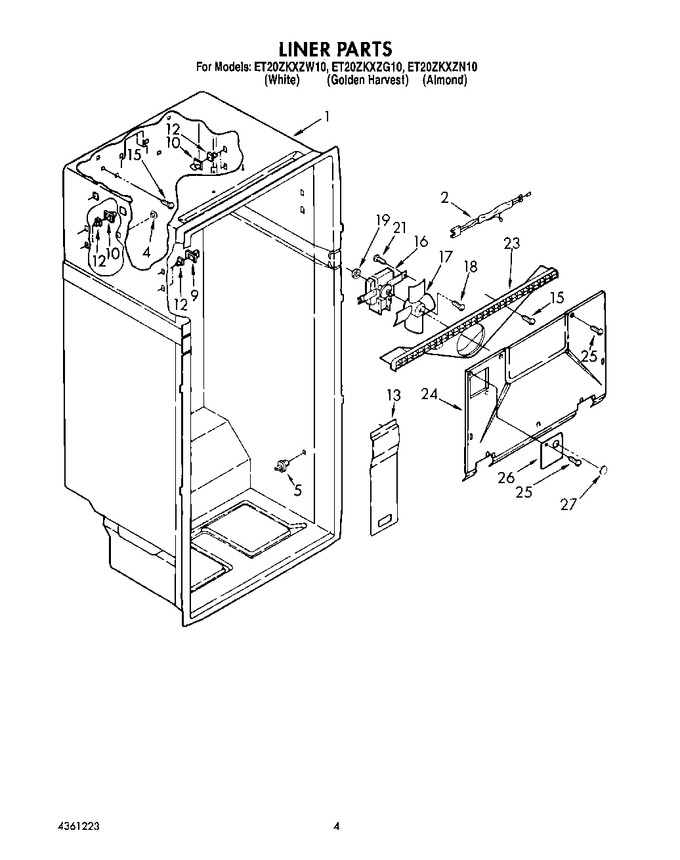 Diagram for ET20ZKXZN10