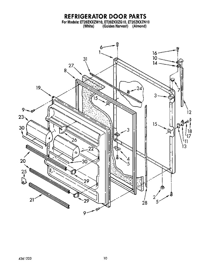 Diagram for ET20ZKXZW10