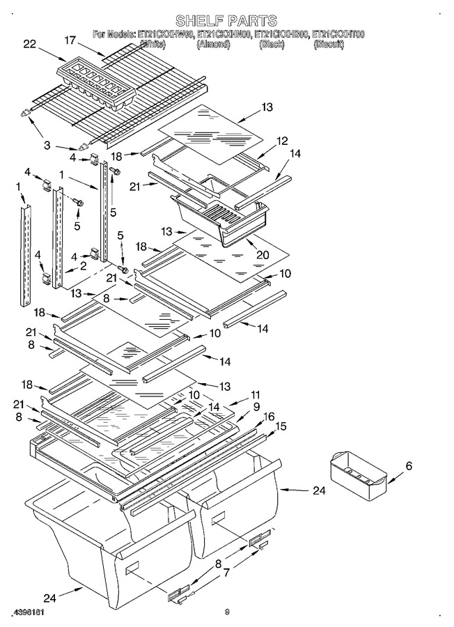 Diagram for ET21CKXHW00