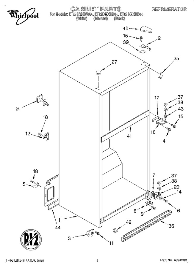 Diagram for ET21DMXDW04