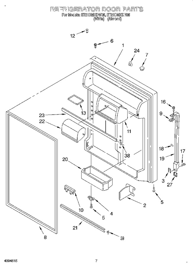Diagram for ET21DMXDW05