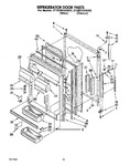 Diagram for 06 - Refrigerator Door