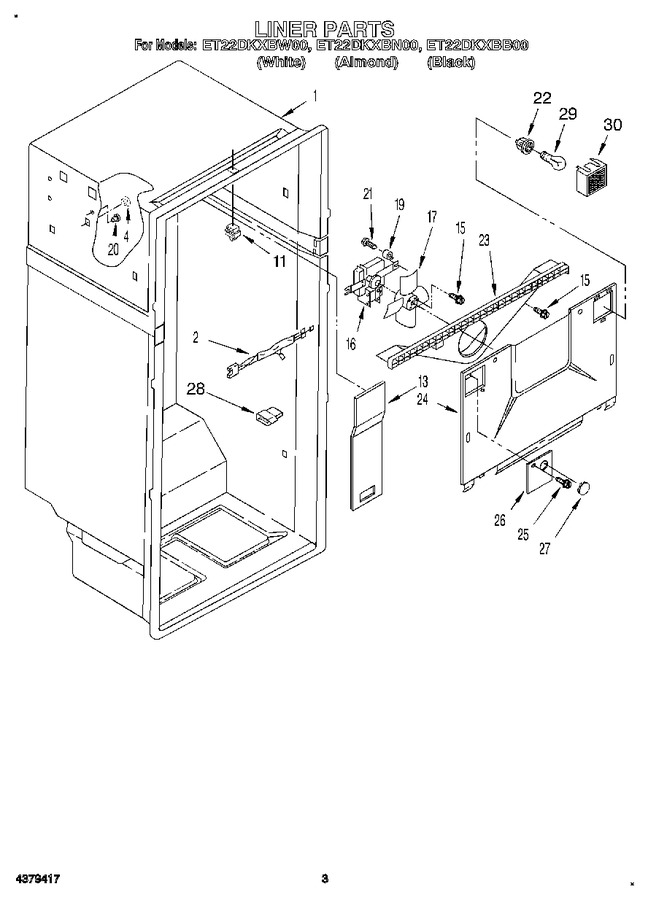 Diagram for ET22DKXBW00