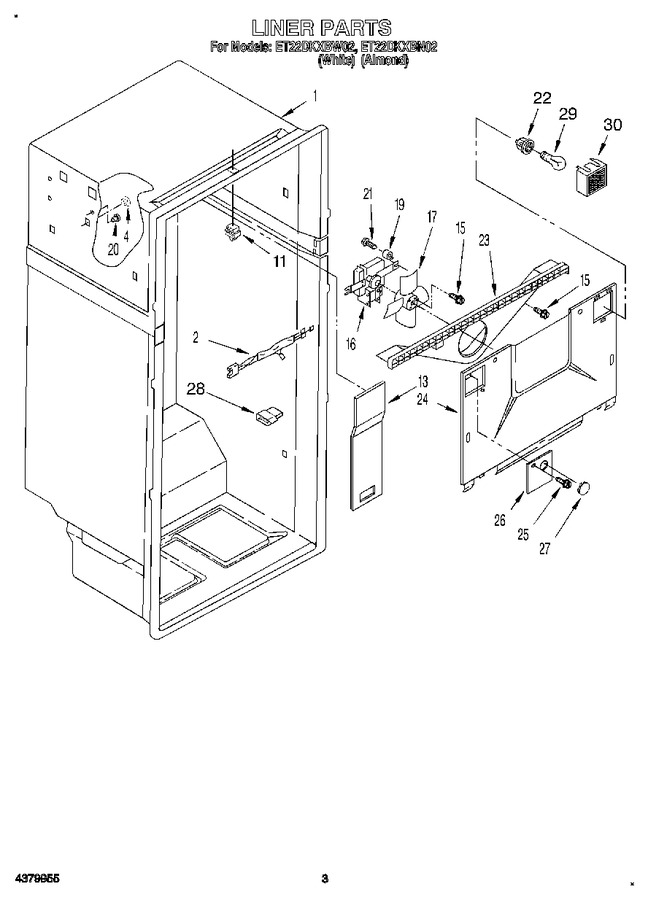 Diagram for ET22DKXBW02