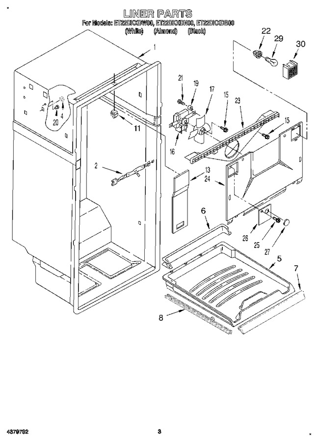 Diagram for ET22DKXDW00