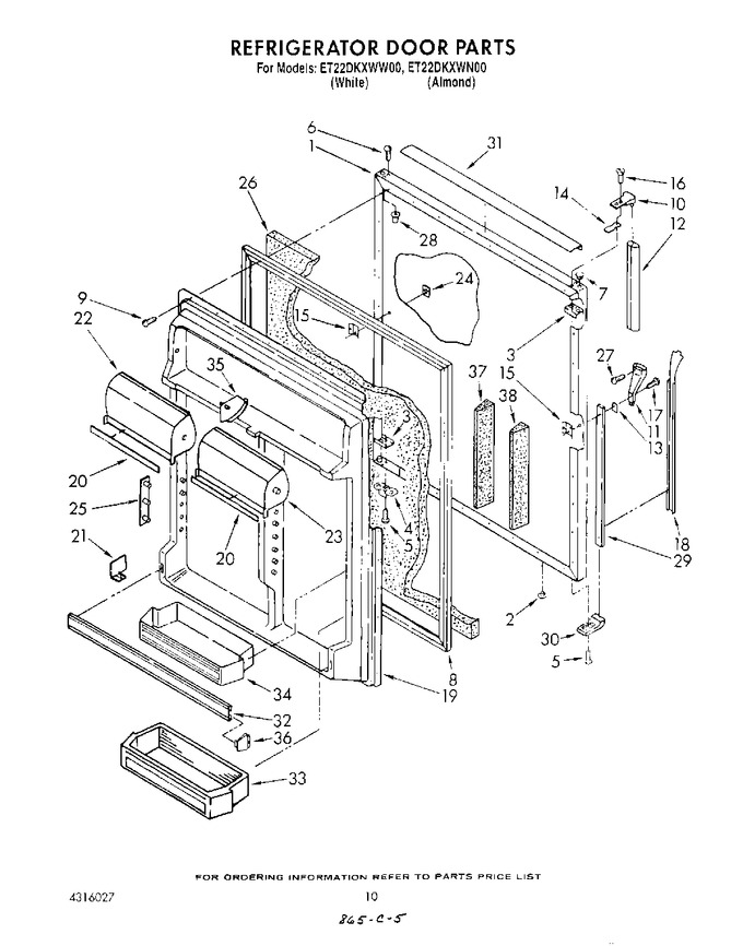 Diagram for ET22DKXWW00