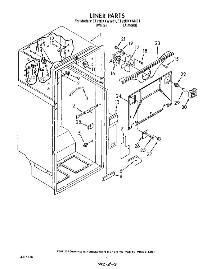 Diagram for ET22DKXWW01