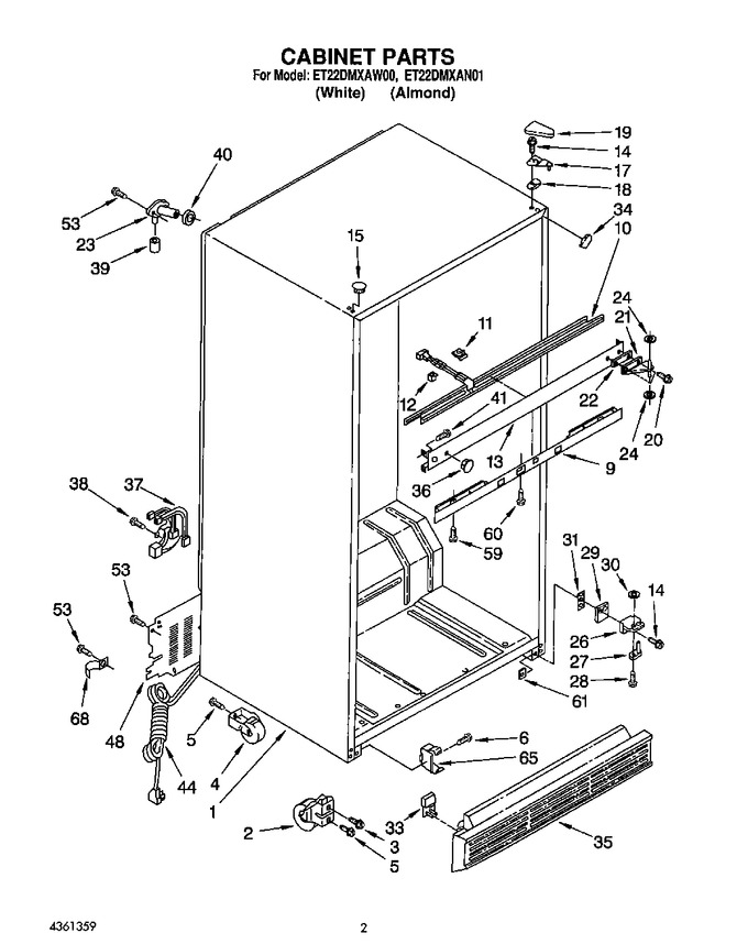 Diagram for ET22DMXAW01