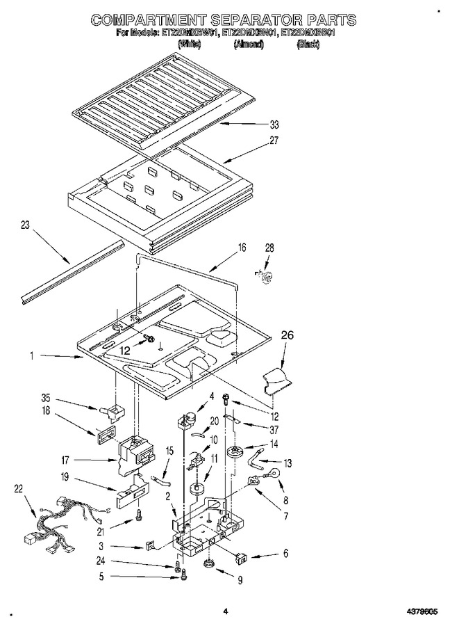 Diagram for ET22DMXBW01
