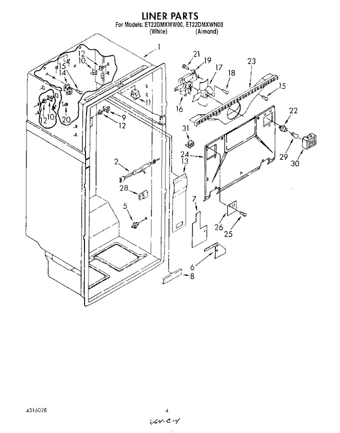 Diagram for ET22DMXWN00