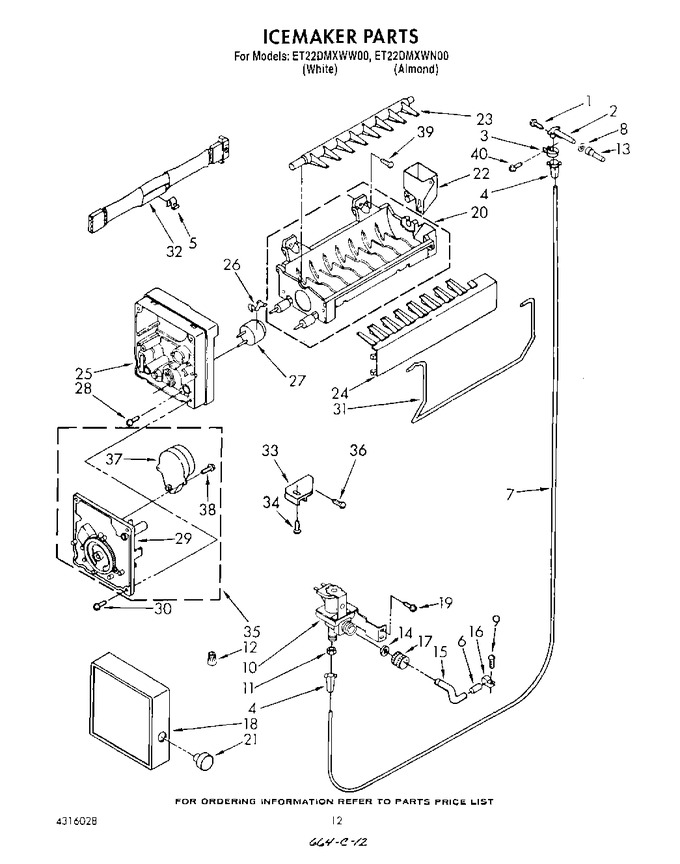 Diagram for ET22DMXWN00
