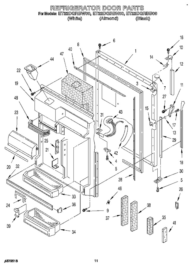 Diagram for ET22DQRBW00