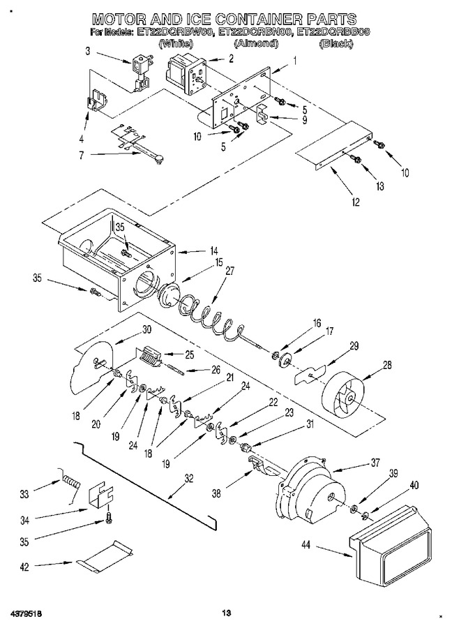 Diagram for ET22DQRBW00
