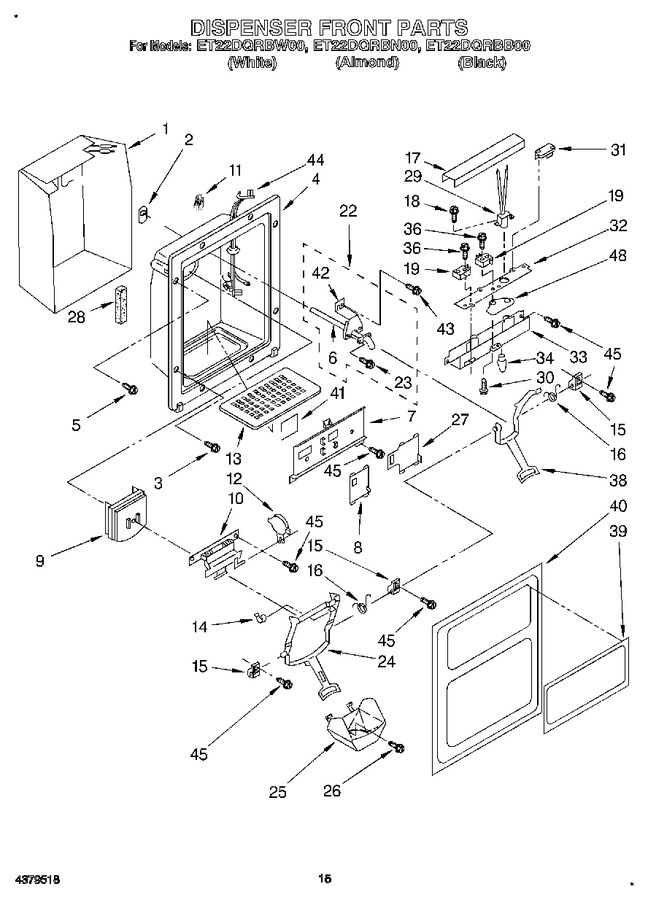 Diagram for ET22DQRBW00