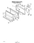 Diagram for 08 - Freezer Door