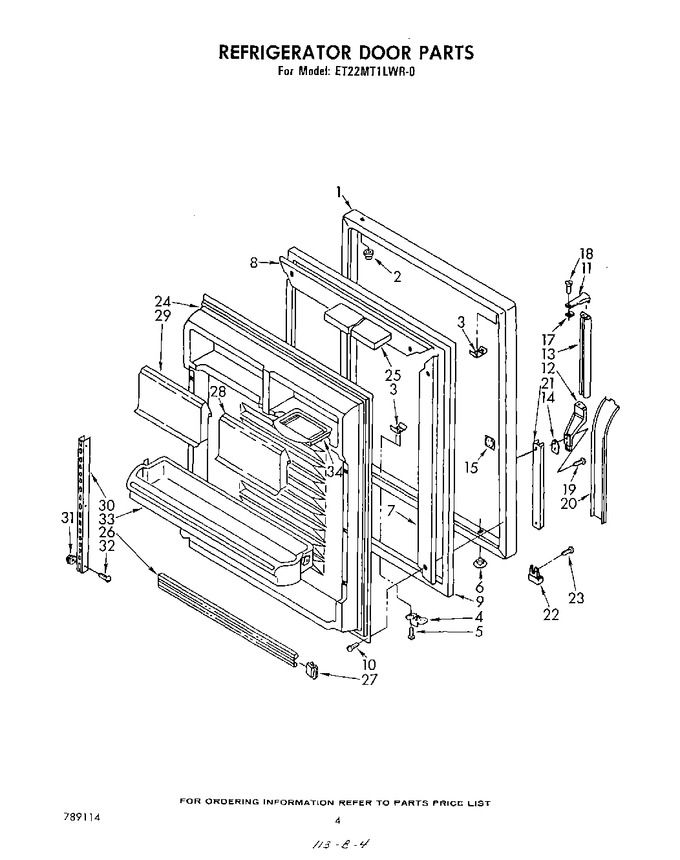 Diagram for ET22MT1LWR0