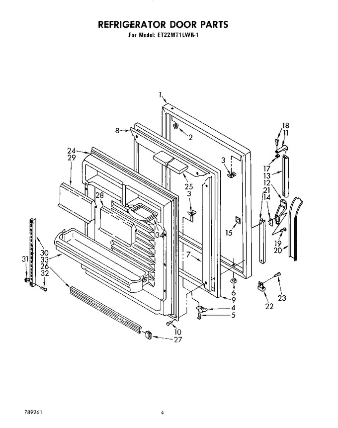 Diagram for ET22MT1LWR1