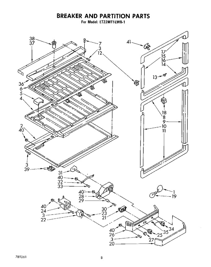 Diagram for ET22MT1LWR1