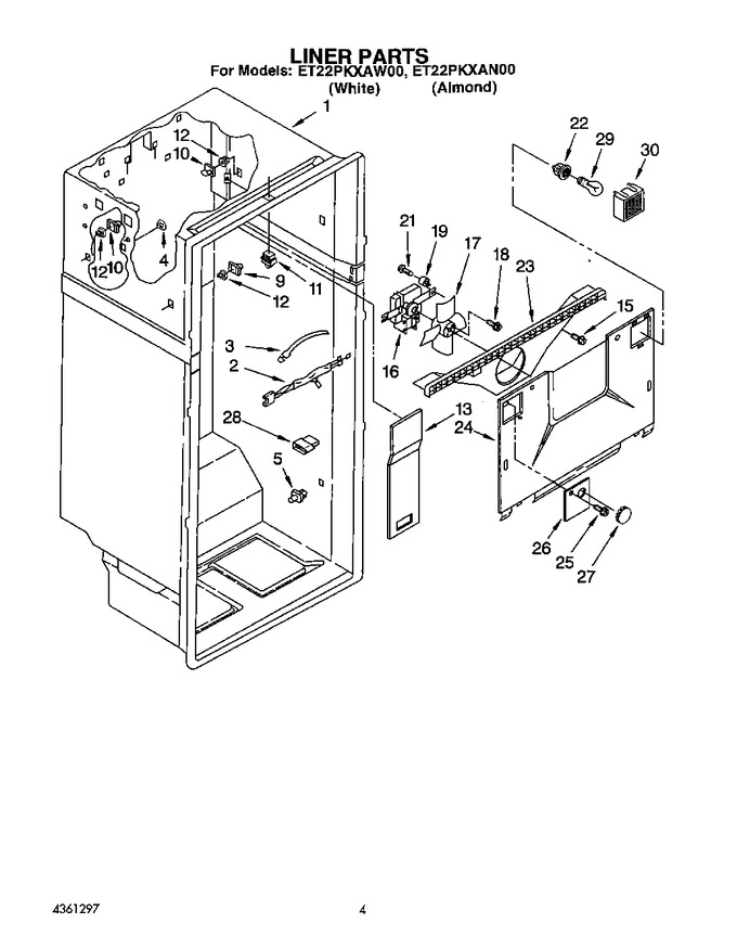 Diagram for ET22PKXAW00