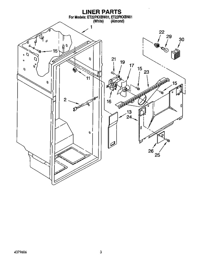 Diagram for ET22PKXBW01