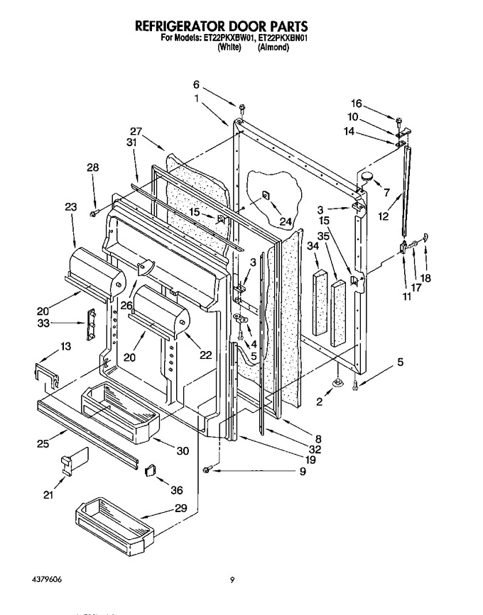 Diagram for ET22PKXBW01
