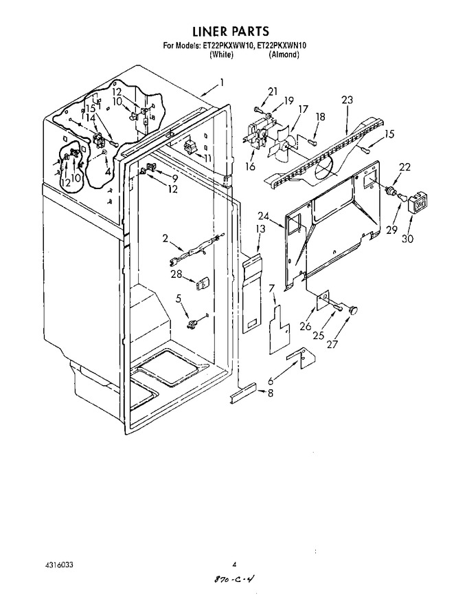 Diagram for ET22PKXWN10
