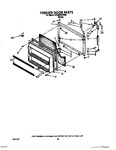 Diagram for 08 - Freezer Door