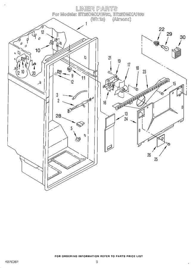 Diagram for ET25DMXAW00