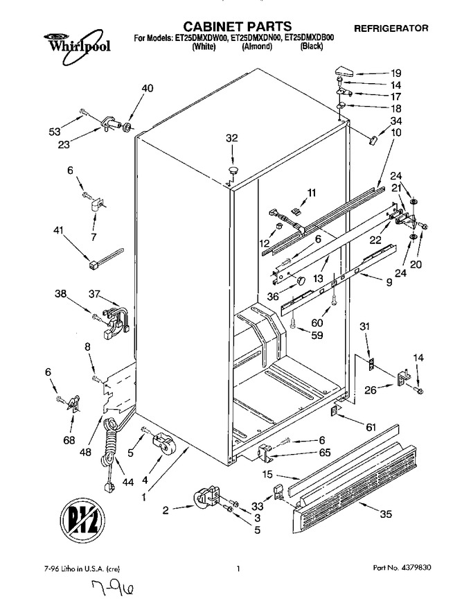 Diagram for ET25DMXDW00