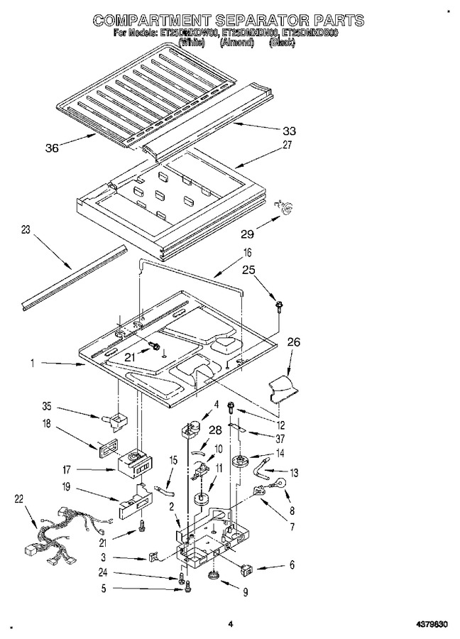 Diagram for ET25DMXDW00