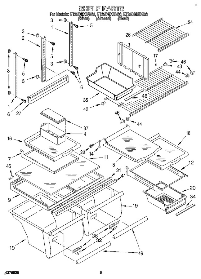 Diagram for ET25DMXDW00