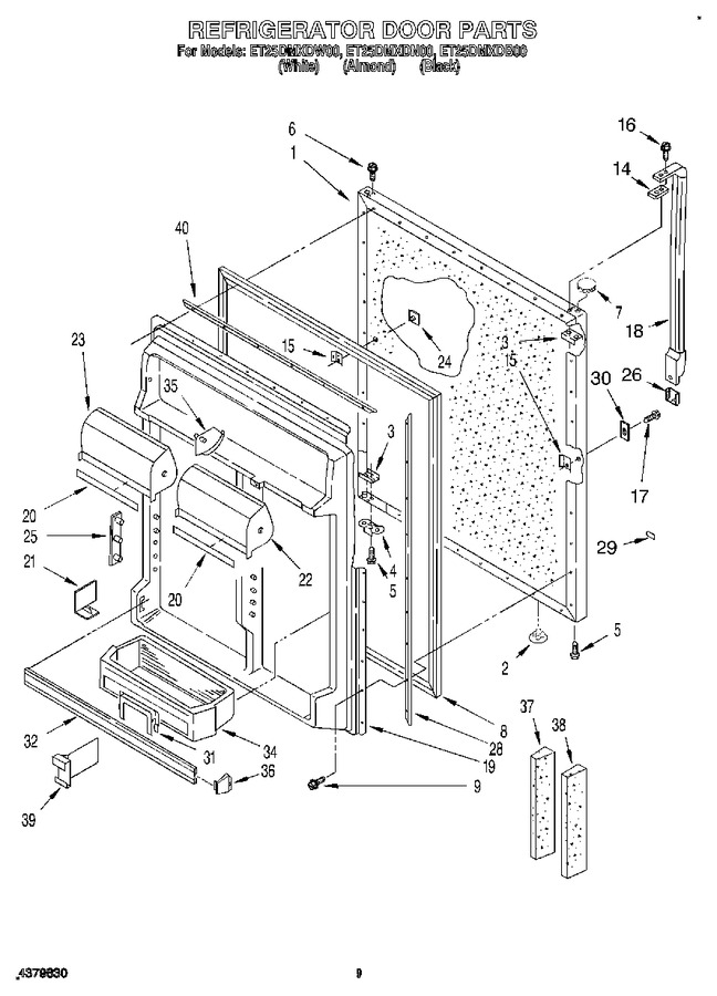 Diagram for ET25DMXDB00