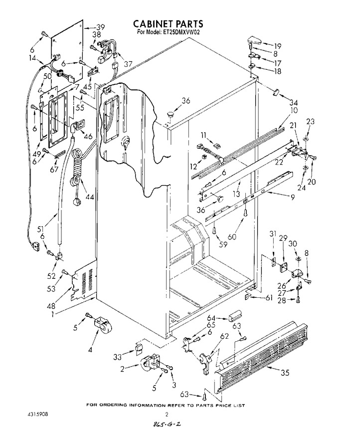 Diagram for ET25DMXVG02