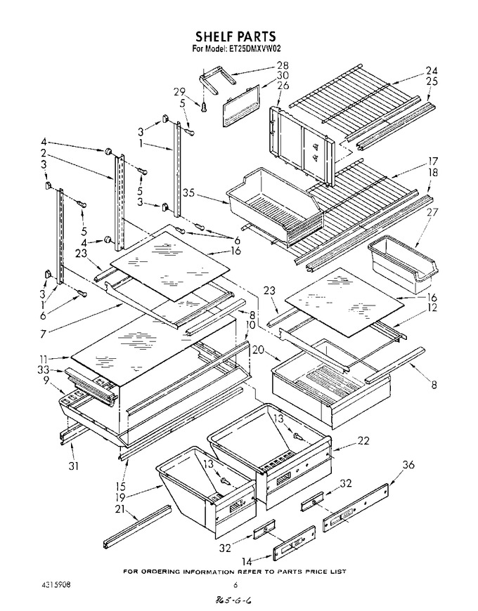 Diagram for ET25DMXVG02
