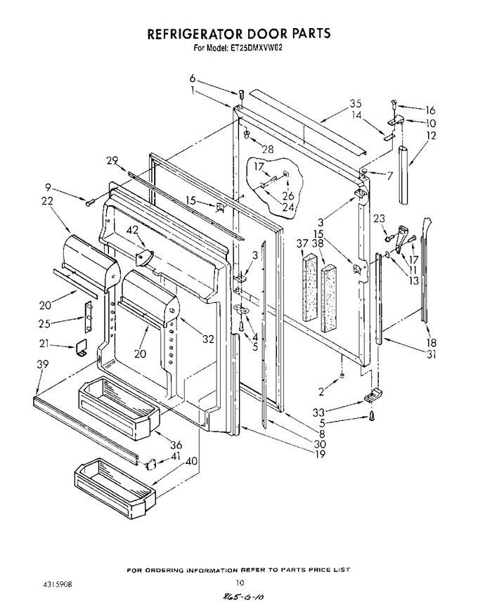 Diagram for ET25DMXVW02