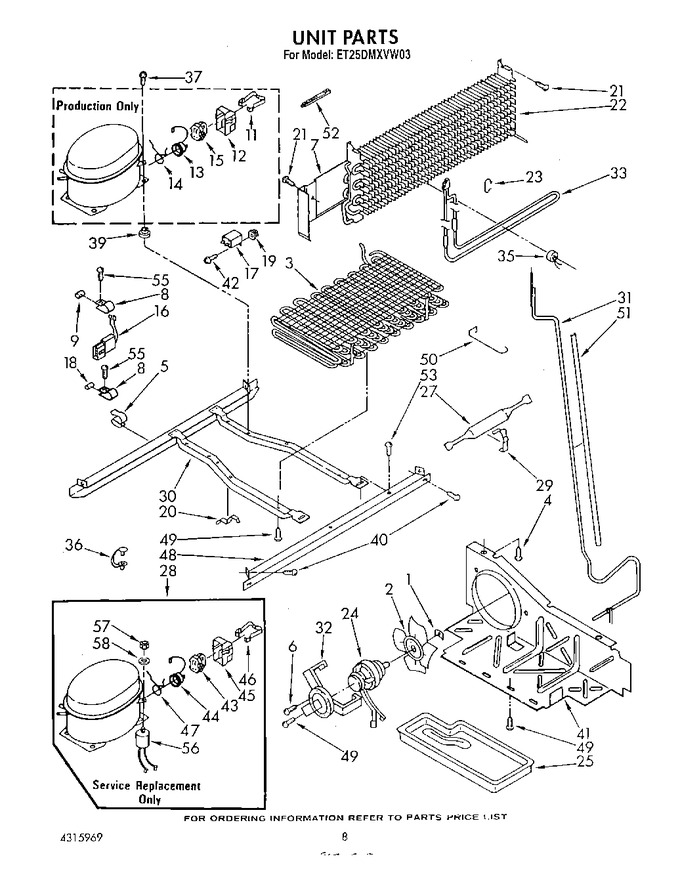 Diagram for ET25DMXVW03