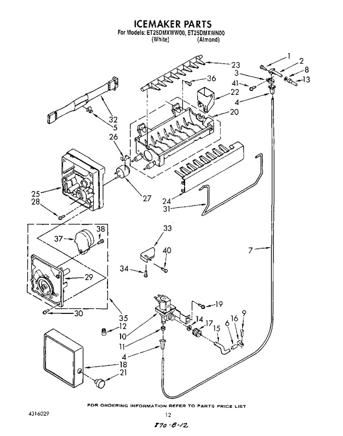 Diagram for ET25DMXWF00