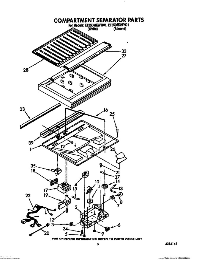 Diagram for ET25DMXWN01