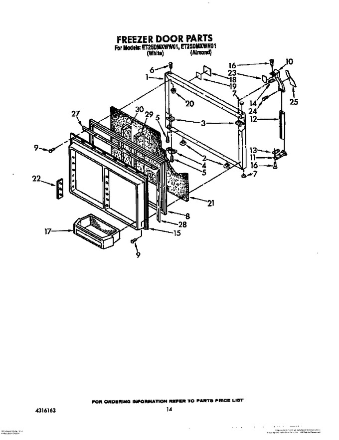 Diagram for ET25DMXWN01