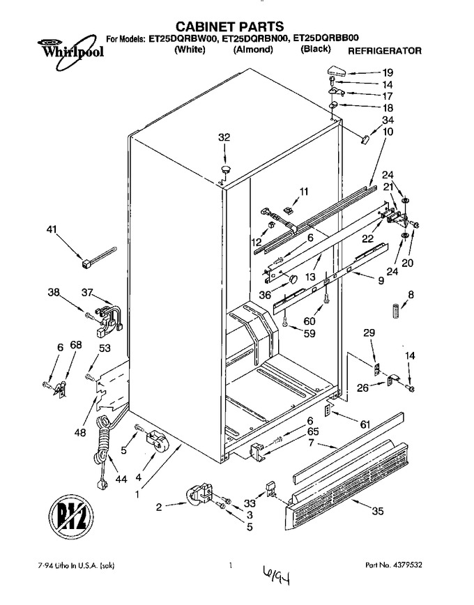 Diagram for ET25DQRBW00