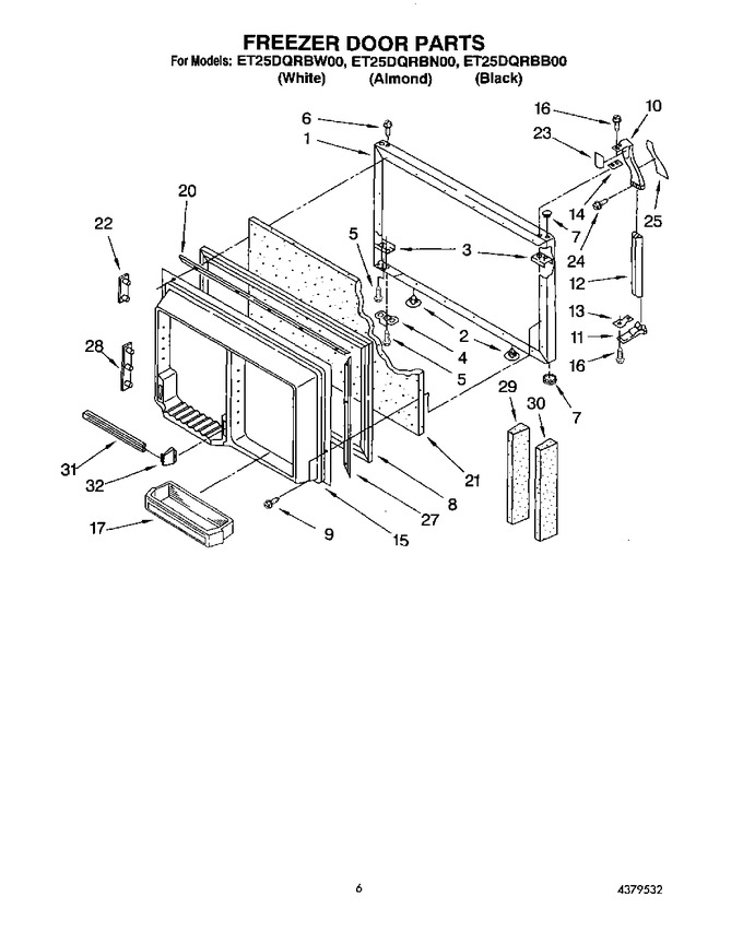 Diagram for ET25DQRBW00